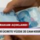 Asgari Ücrete Yüzde 20 Zam KESİNLEŞTİ! Yeni Rakam Bugün Açıklandı