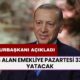 Cumhurbaşkanı EK Ödeme İle İlgili Açıklama Yaptı, Maaş Alan Emekliye Pazartesi 3300 TL Yatacak