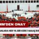 TBMM'den Onay! Çalışanlara Her Yıl 1 Maaş İkramiye Müjdesi