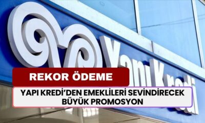 Yapı Kredi’den emeklileri sevindirecek büyük promosyon! 3 yıl kalma sözü verene 15.000 TL