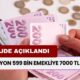 MÜJDE AÇIKLANDI! 16 Milyon 599 Bin Emekliye 7000 TL Yattı