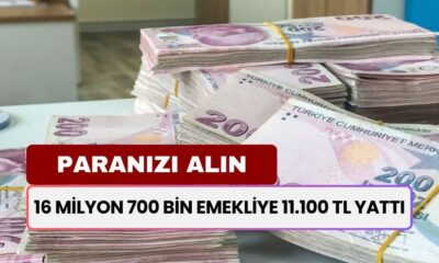 16 Milyon 700 Bin Emekliye Büyük Müjde! 11.100 TL Hesapta, Hemen ATM’den Çekin