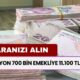 16 Milyon 700 Bin Emekliye Büyük Müjde! 11.100 TL Hesapta, Hemen ATM’den Çekin