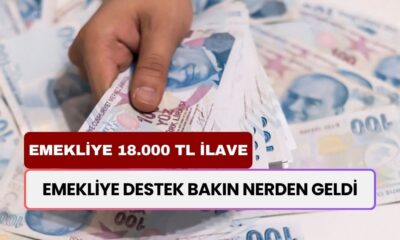 Emekliye DESTEK Bakın Nerden Geldi! Başvuranın Hesabına 18.000 TL Anında Yatıyor