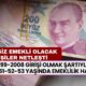 O Kişiler EYT'siz Emekli Olacak! SGK, SSK ve Bağ-Kur'luya 1999-2008 Girişi Olmak Şartıyla 50-51-52-53 Yaşında Emeklilik Hakkı