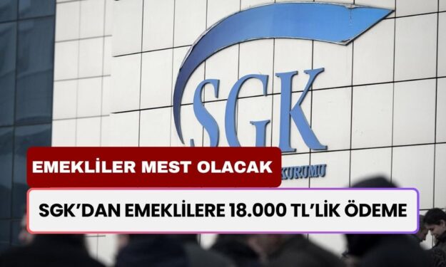 SGK'dan Emekliye DEV DESTEK! İstisnasız Tüm Emeklilere 18.000 TL Ödeme Yatıyor