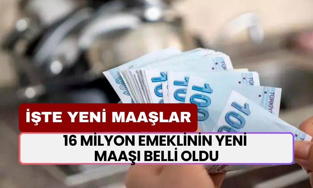 16 Milyon Emeklinin Yeni Maaşı Belli Oldu! İşte Yeni Maaşlar