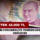 15 Milyon EMEKLİYE Yeniden Destek Verilecek! Devlet Desteği 16.000 TL Tüm Emeklilere Ödenecek