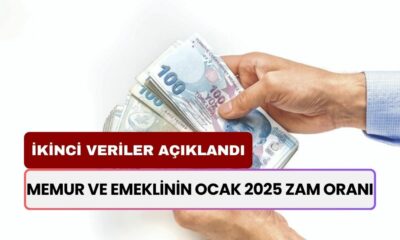 Memur ve Emeklinin Ocak 2025 Zam Oranında İkinci Veriler Açıklandı