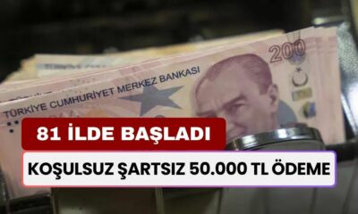 Beklenen Onay Geldi! 81 İlde Koşulsuz, Şartsız, Geri Ödemesiz 50.000 TL Destek