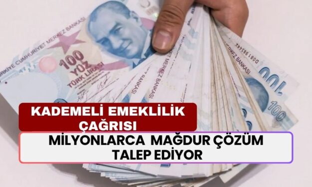 Kademeli Emeklilik Çağrısı: 'EYT Mağduriyeti Çözüme Kavuşmalı...'