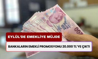 Emekli Promosyonları Eylül'de 20.000 TL'ye Çıktı! Şimdi Başvurmanın Tam Zamanı