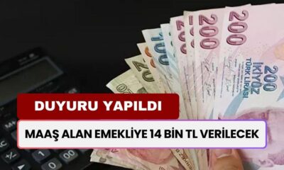 Emekli Maaş Alanlara 14 Bin TL Verilecek: Resmi Açıklama Geldi!