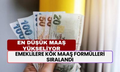 12.500, 13.750, 14.350 TL Alan Emeklilere Kök Maaş Formülleri Sıralandı! En Düşük Maaş Artıyor 