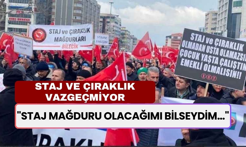 Staj ve Çıraklık Sigortası Mağdurları Hakkını Arıyor! "Staj Mağduru Olacağımı Bilseydim…"