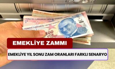 Emekliye Yıl Sonu Zam Oranları: 4 Farklı Senaryo Gündemde!