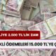 Emekliye 2.500 TL'lik Zam! Ödemeler 15.000 TL'ye Çıktı: Eylül Ayında Yatacak