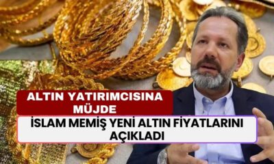 İslam Memiş O Tarihte Altın Fiyatının Kaç TL Olacağını Açıkladı: İşte 14-18-22 Ayar Altın Fiyatları