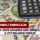 1999-2008 Arasına SGK Girişlilere 2. EYT Müjdesi Verildi! Kademeli Emeklilikte Son Gelişme