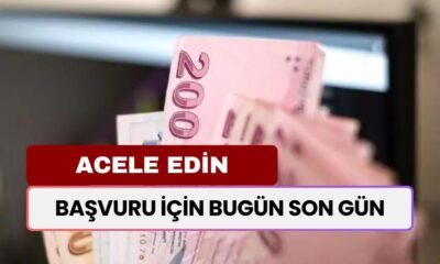 Başvuru İçin Bugün Son Gün! Yüz Binlerce Vatandaş Hala Yararlanabilir