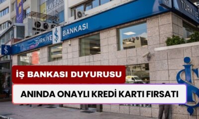 Anında Onaylı Kredi Kartı Fırsatı: İş Bankası Kredi Kartı Alacaklar 50 Bin TL Limit Veriyor