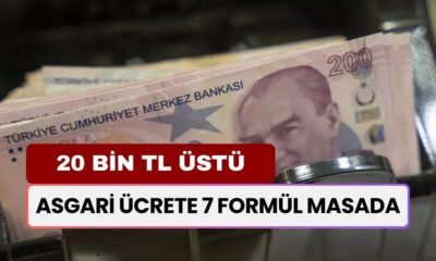 Asgari Ücrete 7 Formül Masada! Tüm Senaryolar 20 Bin TL Üzerini Gösteriyor