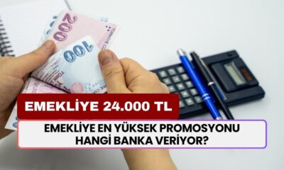 Emekliye En Yüksek Promosyonu Hangi Banka Veriyor? 24.000 TL'yi Hangi Banka Verecek?