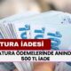 Fatura Ödemesi Yapanlara 500 TL İade IBAN’a Yatmaya Başladı!