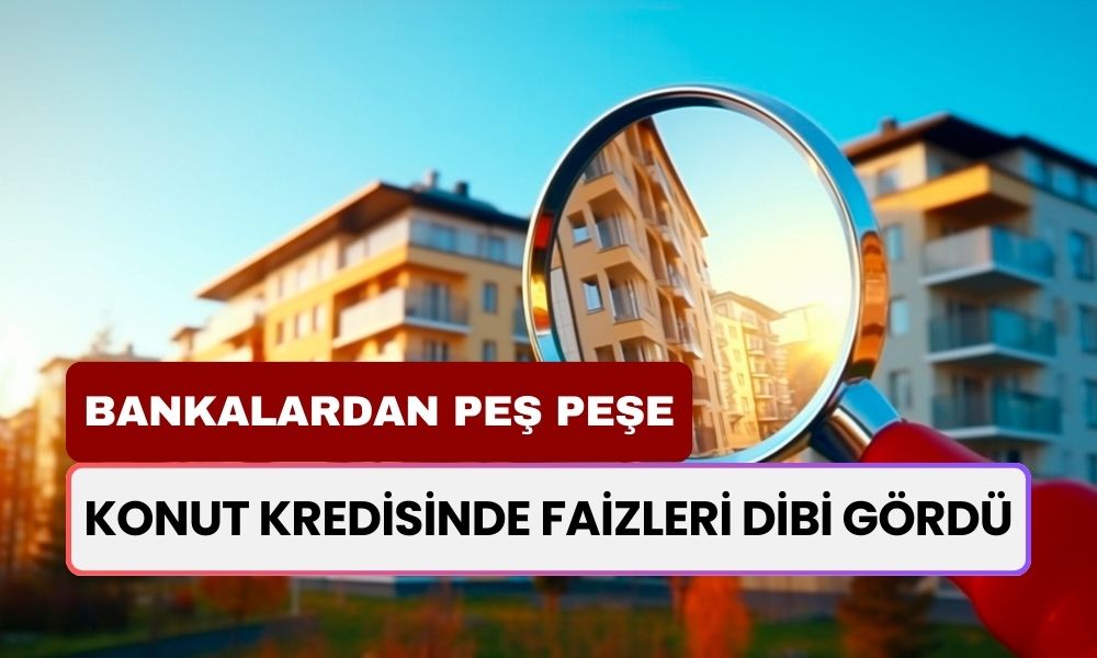 Faiz Oranları Düşürüldü, Taksit Miktarı Arttı: Konut Kredisi Çekmek İsteyenler Şaşkına Döndü!