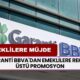 Garanti BBVA'dan emeklilere rekor üstü promosyon! 3 yıl kalma sözü verene 17.500 TL