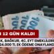 SSK, BAĞKUR, 4C, EYT emeklilerine 24.000 TL ek ödeme onaylandı! Son 12 gün kaldı