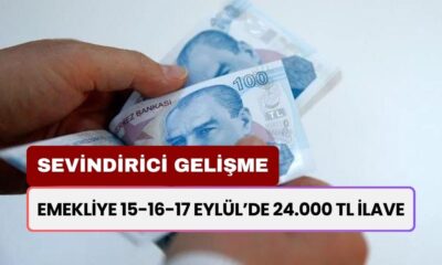 Emekliler Bu Kararı Ayakta Alkışlar! Emekliye Eylül'de 24.000 TL Ek Ödeme Verilecek