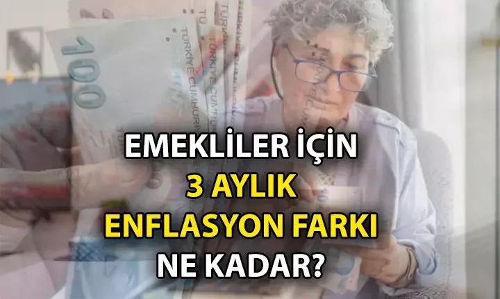 2025 Maaş Haberleri: Üç aylık enflasyon farkıyla emekli maaşı zam oranı ne kadar? Emekliye zam ne zaman, kaç TL olacak?