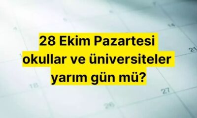 28 Ekim okullar tatil mi? 28 Ekim 2024 Pazartesi okul var mı, ders işlenecek mi?