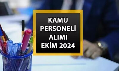 KAMU PERSONELİ ALIMI YAPAN KURUMLAR LİSTESİ VE BAŞVURU TARİHLERİ EKİM 2024: Kamu personel alımı başvuruları ne zaman, nasıl yapılır, hangi kurumlar alım yapıyor? İlanlar yayınlandı: Zabıta, memur, sözleşmeli personel, uzman yardımcısı...