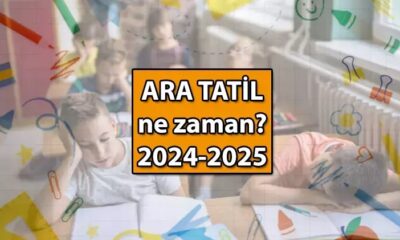 Ara tatil tarihleri belli oldu. Bu yıl ilk olarak Kasım ayında ara tatil yaşanacak. Hafta sonu tatiliyle birlikte toplam 9 gün sürecek olan ara tatil ne zaman başlıyor, ne zaman bitiyor? İşte Milli Eğitim Bakanlığı'ndan ara tatil tarihleri