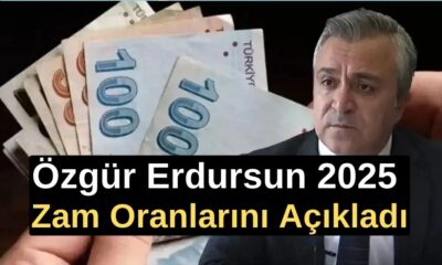 Asgari ücret, emekli ve memur maaşı ne kadar olacak? Özgür Erdursun tek tek açıkladı