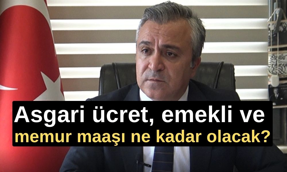 Asgari ücret, emekli ve memur maaşı ne kadar olacak? Özgür Erdursun açıkladı