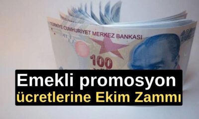 Emekli promosyon ücretlerine Ekim ayarı