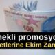 Emekli promosyon ücretlerine Ekim ayarı