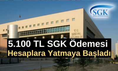 EKİM ÖDEMESİ HESAPTA! 5.100 TL SGK Ödemesi Hesaplara Yatmaya Başladı