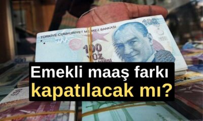 Emekli maaş farkı kapatılacak mı?