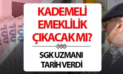 KADEMELİ EMEKLİLİK SON DURUM: Yaş beklemeden erken emeklilik (kademeli emeklilik) gelecek mi? Kademeli emeklilik tablosu nedir, şartları neler? SGK Uzmanı açıkladı!