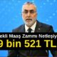 EMEKLİ MAAŞ ZAMMI NETLEŞİYOR! 19 bin 521 TL...