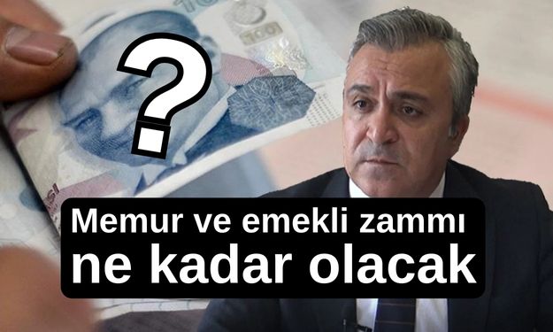 Özgür Erdursun Açıkladı: memur ve emekli zammı ne kadar olacak