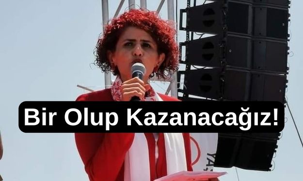 Gönül Boran Özüpak: İktidara soruyoruz! Bir annenin evladına, bir dedenin torununa istediğini alamaması, insanın yokluk nedeniyle nefsine ket vurmasının ne anlamı var sizin için? Yokluk ve sefalet içimizdeki öfkeyi körüklüyor ama biz bir olarak kazanacağız.