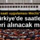 Kış saati uygulaması Meclis’te! Türkiye'de saatler geri alınacak mı?