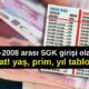 2000-2008 arası SGK girişi olanlar dikkat! EYT sonrası erken emeklilik talebi artıyor: Kademeli emeklilik şartları yaş, prim, yıl tablosu...