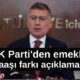 AK Parti'den emekli maaşı farkı açıklaması