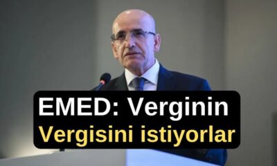 EMED: Verginin Vergisini istiyorlar